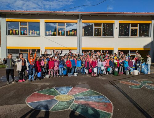 Gemeinsames „Müllsammeln“ mit dem Förderverein der Hörnlebergschule